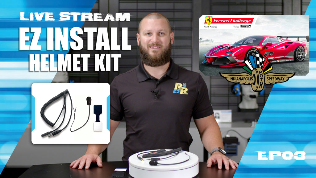 Live Stream EP03: EZ Install Helmet Kit & Return To Indy