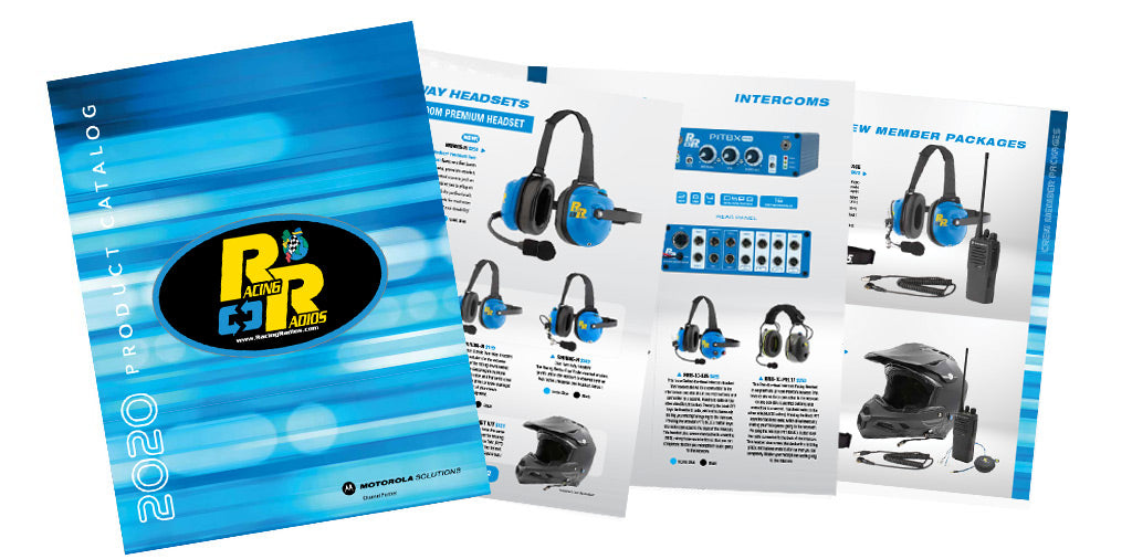 Racing Radios Releases 2020 Product Catalog | New Intercom & Racing Headsets