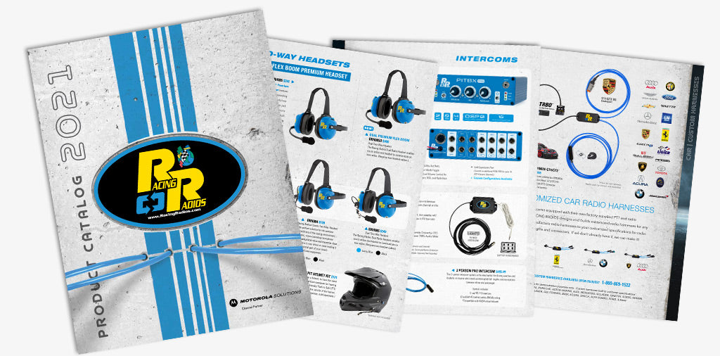 Racing Radios Releases 2021 Product Catalog