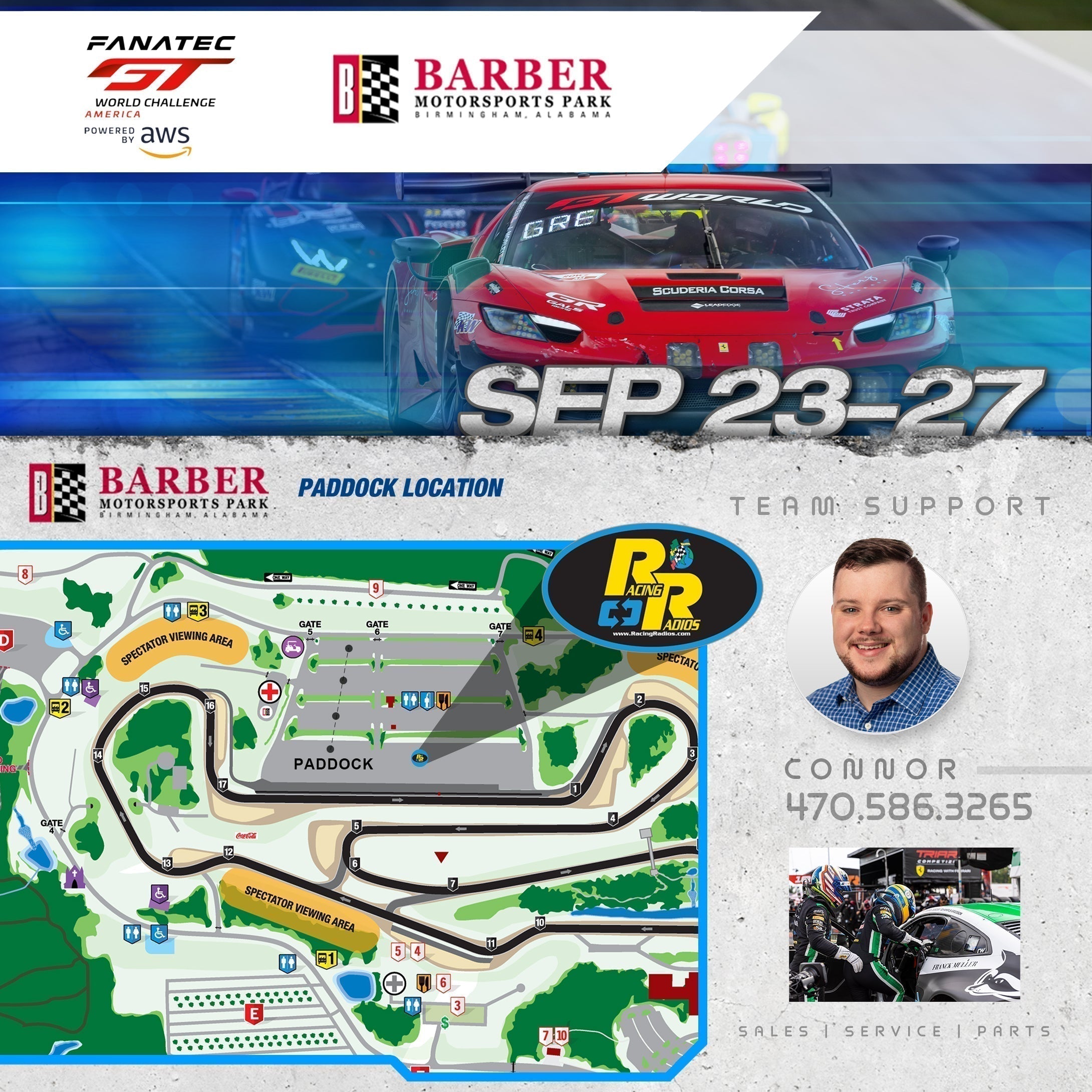 SRO GT World Challenge America | Sept 23-27