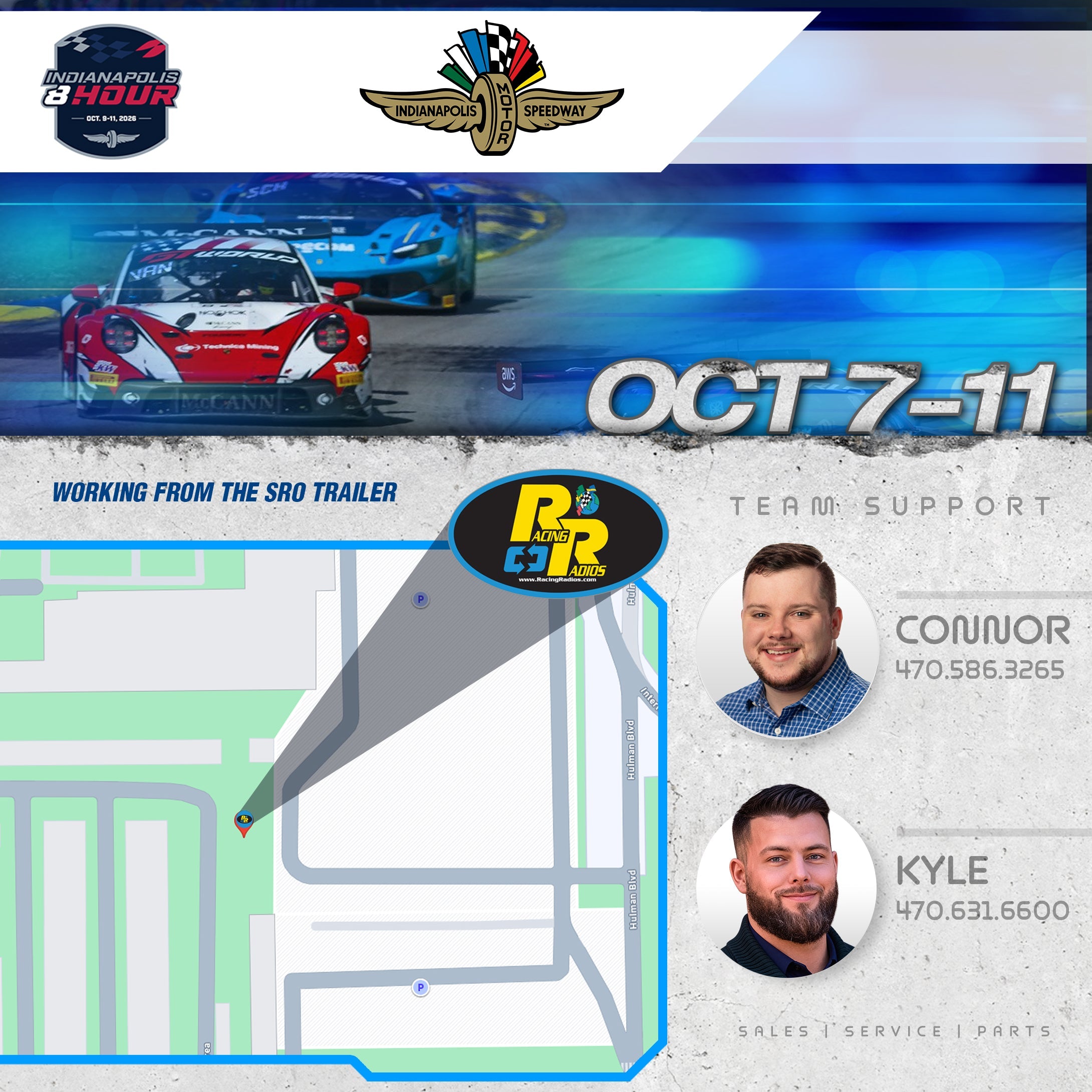 SRO GT World Challenge America – Indianapolis 8 Hour | Oct 7-11