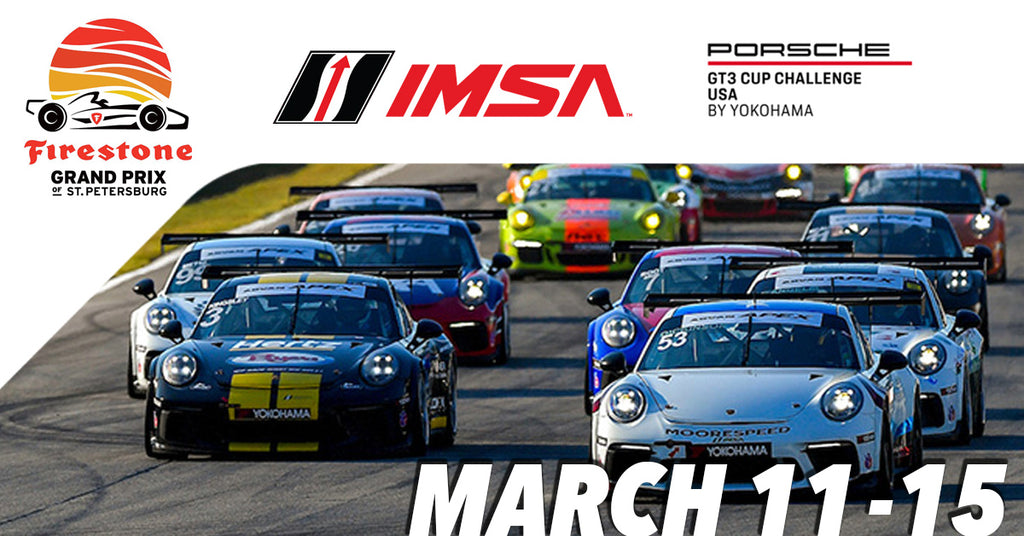 IMSA's Porsche GT3 Hits The Streets of St. Pete