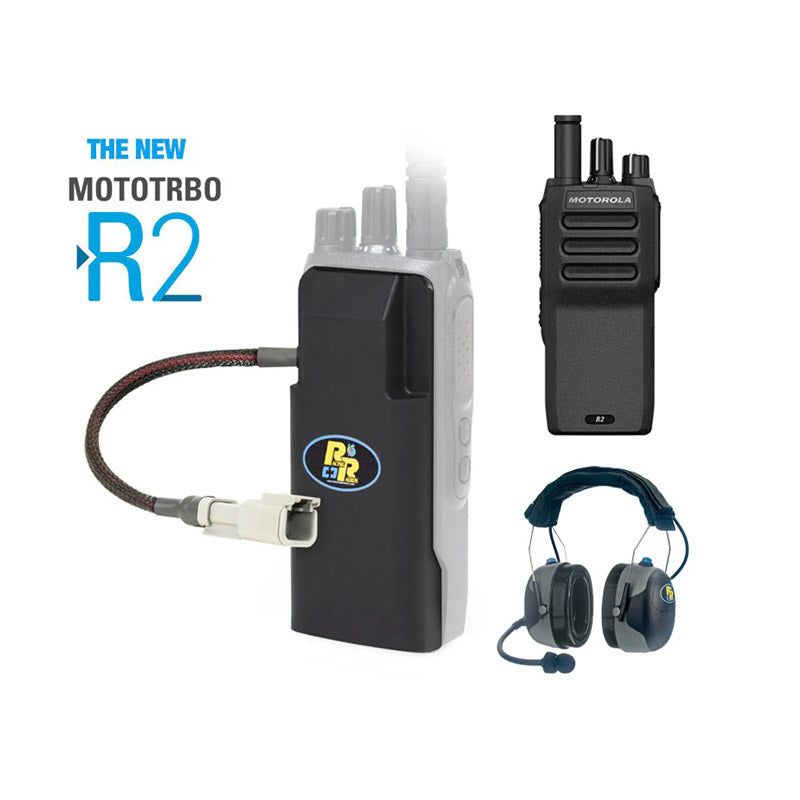 Racing Radios R2 The Ultimate Two-way Radio for Motorsports Battery Eliminator