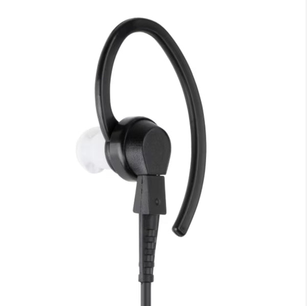 2-Wire Surveillance Kits With Combination Microphone and PTT, Black - View 2