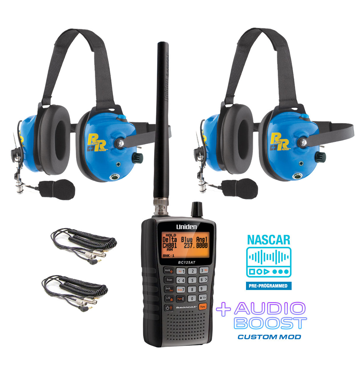 NASCAR - Race Fan Scanner Communication Racing Radios NASCAR Radio Scanners