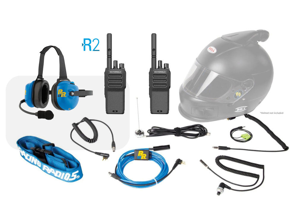 Racing Radios® Long Track Portable System Motorola R2 Digital
