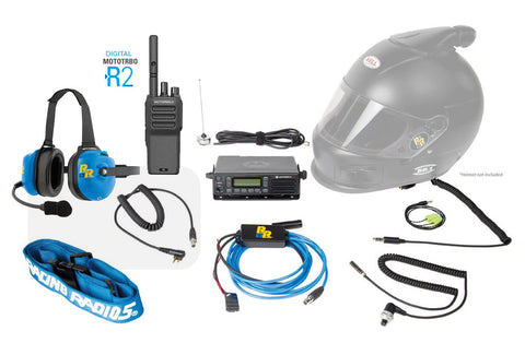 Racing Radios Digital Long Track Mobile System | Motorola CM300D Two-Way Mobile Radio Racing System