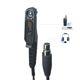 Motorola R7 Radio Headset Cable Connections  | RDH-R7