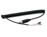 XL Coiled Helmet Cable (4/C) | HKP-121010XL