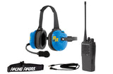 Racing Radios CP200D Analog Crew member Package Blue