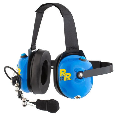 Rugged Radios Noise Reduction Behind The Head Headset With Adaptor Cable For Two Way Racing Radios Compatible Baofeng UV-5R Retevis RT68 RA89 RA79...